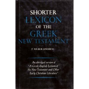 Book Shorter Lexicon of the Greek New Testament (English and Greek Edition) free