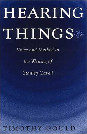 Book Hearing Things: Voice and Method in the Writing of Stanley Cavell free