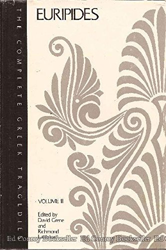 Book Complete Greek Tragedies Euripides free