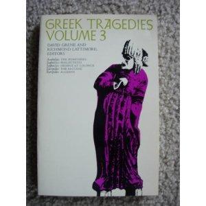 Book Greek Tragedies, Volume 3 (Eumenides, Philoctetes, Oedipus at Colonus, the Bacchae, Alc) free