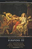 Book Euripides III: Hecuba, Andromache, The Trojan Women, Ion (The Complete Greek Tragedies) (Vol 5) free