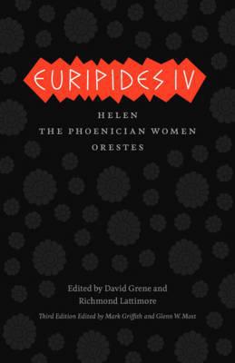 Book Euripides IV: Helen, The Phoenician Women, Orestes (The Complete Greek Tragedies) free