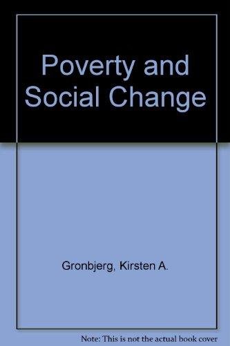 Book Poverty and social change free