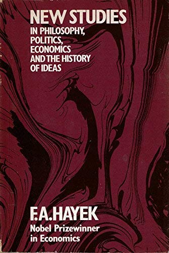 Book New Studies in Philosophy, Politics, Economics and the History of Ideas free