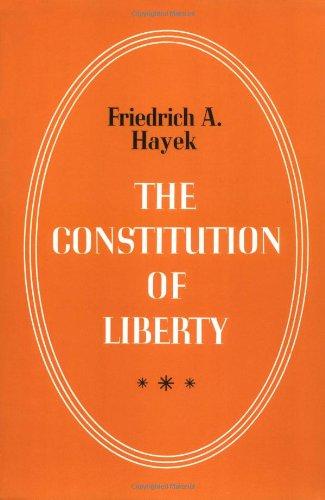 Book The Constitution of Liberty free
