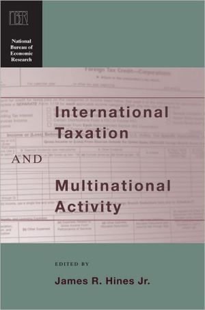Book International Taxation and Multinational Activity (National Bureau of Economic Research Conference Report) free