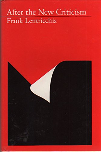 Book After the New Criticism free
