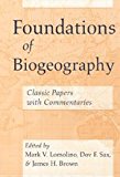 Book Foundations of Biogeography: Classic Papers with Commentaries free