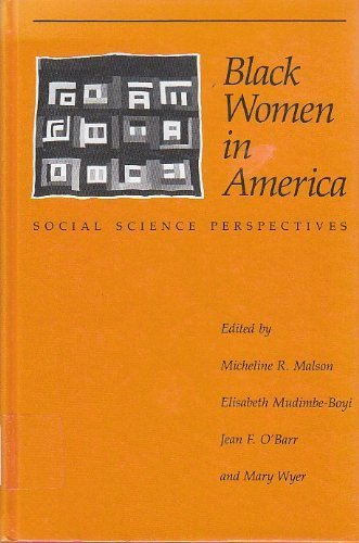 Book Black Women in America: Social Science Perspectives free
