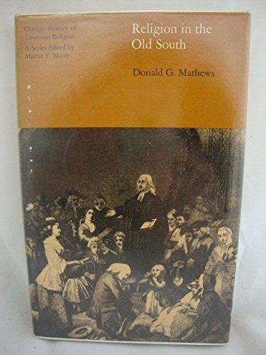 Book Religion in the old South (Chicago history of American religion) free