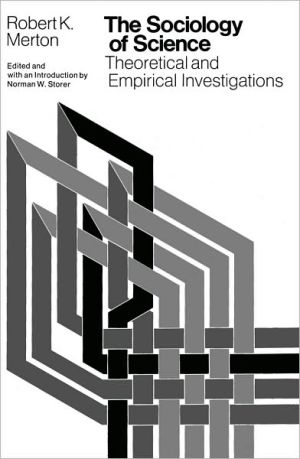 Book The Sociology of Science: Theoretical and Empirical Investigations free