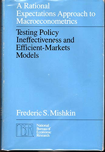 Book Rational Expectations Approach to Macroeconometrics (National Bureau of Economic Research-Mon) free