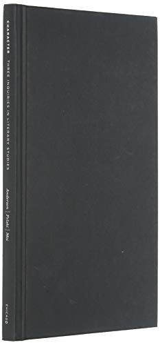 Book Character: Three Inquiries in Literary Studies (TRIOS) free