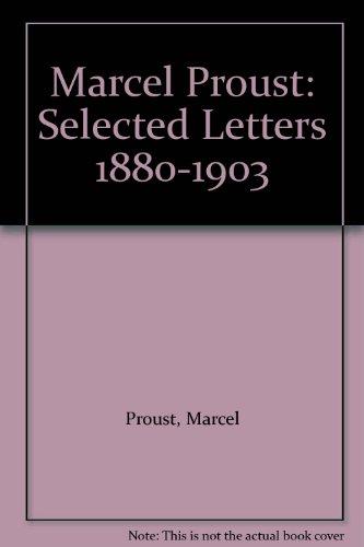 Book Marcel Proust: Selected Letters 1880-1903 (English and French Edition) free