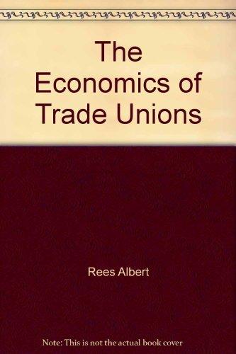 Book Economics of Trade Unions free