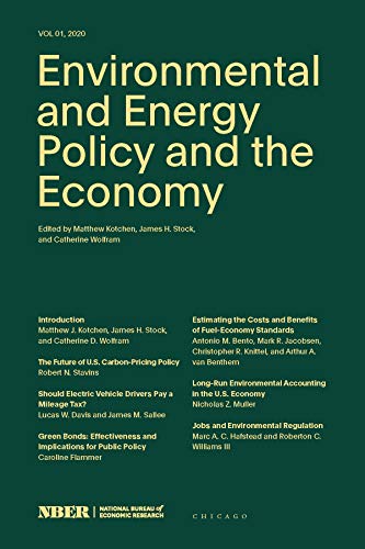 Book Environmental and Energy Policy and the Economy: Volume 1 (Volume 1) (NBER-Environmental and Energy Policy and the Economy) free
