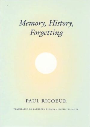 Book Memory, History, Forgetting free