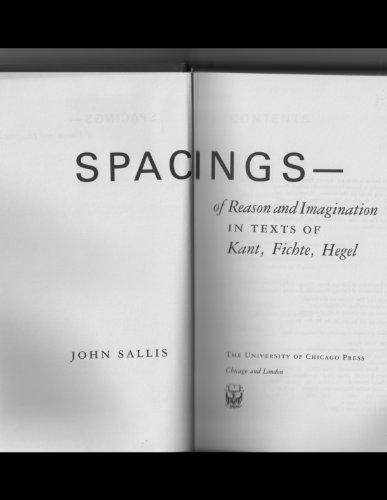 Book Spacings: Of Reason and Imagination in Texts of Kant, Fichte, Hegel free
