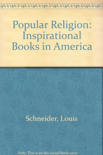 Book Popular Religion: Inspirational Books In America free