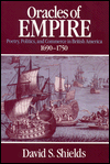 Book Oracles of Empire: Poetry, Politics, and Commerce in British America, 1690-1750 free