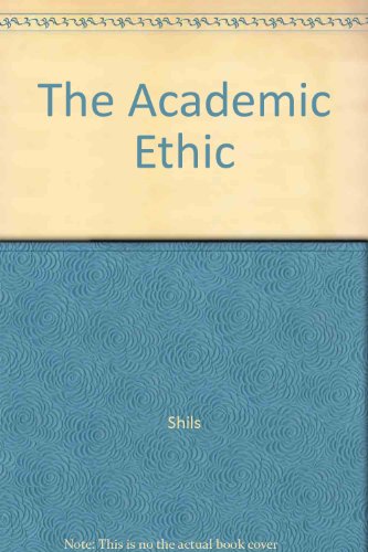 Book The Academic Ethic free