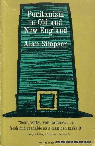 Book Puritanism in Old and New England free