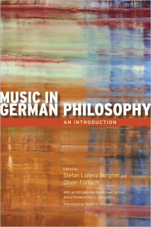 Book Music in German Philosophy: An Introduction free