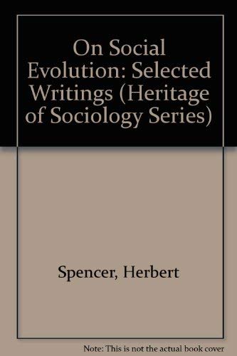 Book Herbert Spencer on Social Evolution (Heritage of Sociology Series) free