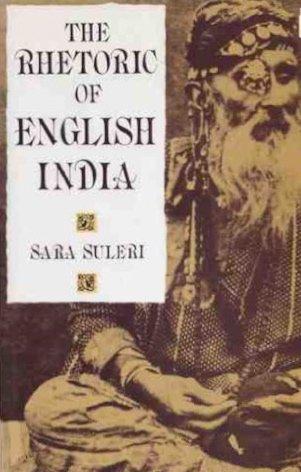Book The Rhetoric of English India free