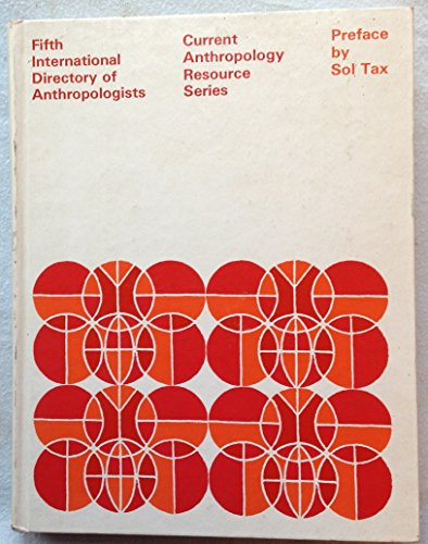 Book Fifth International Directory Of Anthropologists (no. 5) free