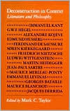 Book Deconstruction in Context: Literature and Philosophy free