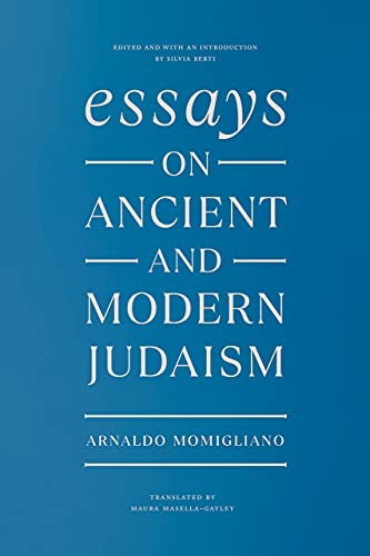 Book Essays on Ancient and Modern Judaism free
