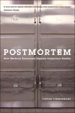 Book Postmortem: How Medical Examiners Explain Suspicious Deaths (Fieldwork Encounters and Discoveries) free