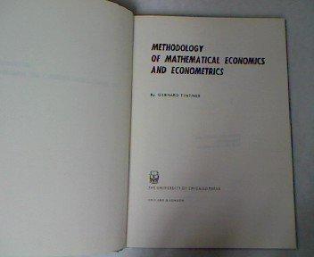 Book Methodology Of Mathematical Economics And Econometrics (international Encyclopaedia Of Unified Sciences) free