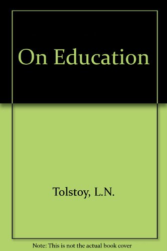 Book Tolstoy on Education free