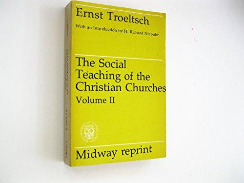 Book Social Teaching of the Christian Churches: v. 2 free