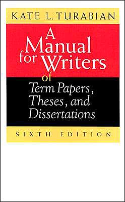 Book A Manual for Writers of Term Papers, Theses, and Dissertations (Chicago Guides to Writing, Editing, and Publishing) free
