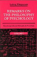 Book Remarks on the Philosophy of Psychology, Volume 1 free