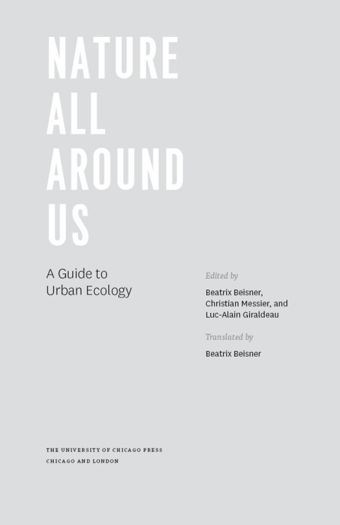 Book Nature All Around Us: A Guide to Urban Ecology free
