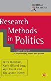 Book Research Methods in Politics (Political Analysis) free