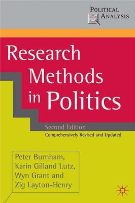 Book Research Methods in Politics (Political Analysis) free