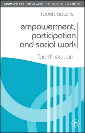 Book Empowerment, Participation and Social Work (Practical Social Work Series) free