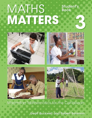Book Maths Matters: Macmillan Mathematics for the Caribbean (Student's Book 3 - Grade 9) free