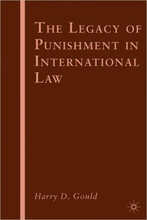Book The Legacy of Punishment in International Law free