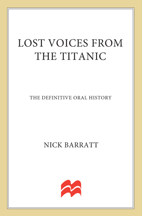 Book Lost Voices from the Titanic: The Definitive Oral History free