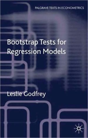 Book Bootstrap Tests for Regression Models (Palgrave Texts in Econometrics) free