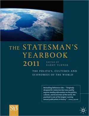 Book The Statesman's Yearbook 2011: The Politics, Cultures and Economies of the World free