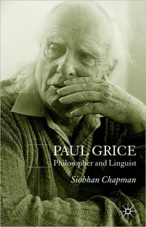 Book Paul Grice: Philosopher and Linguist free