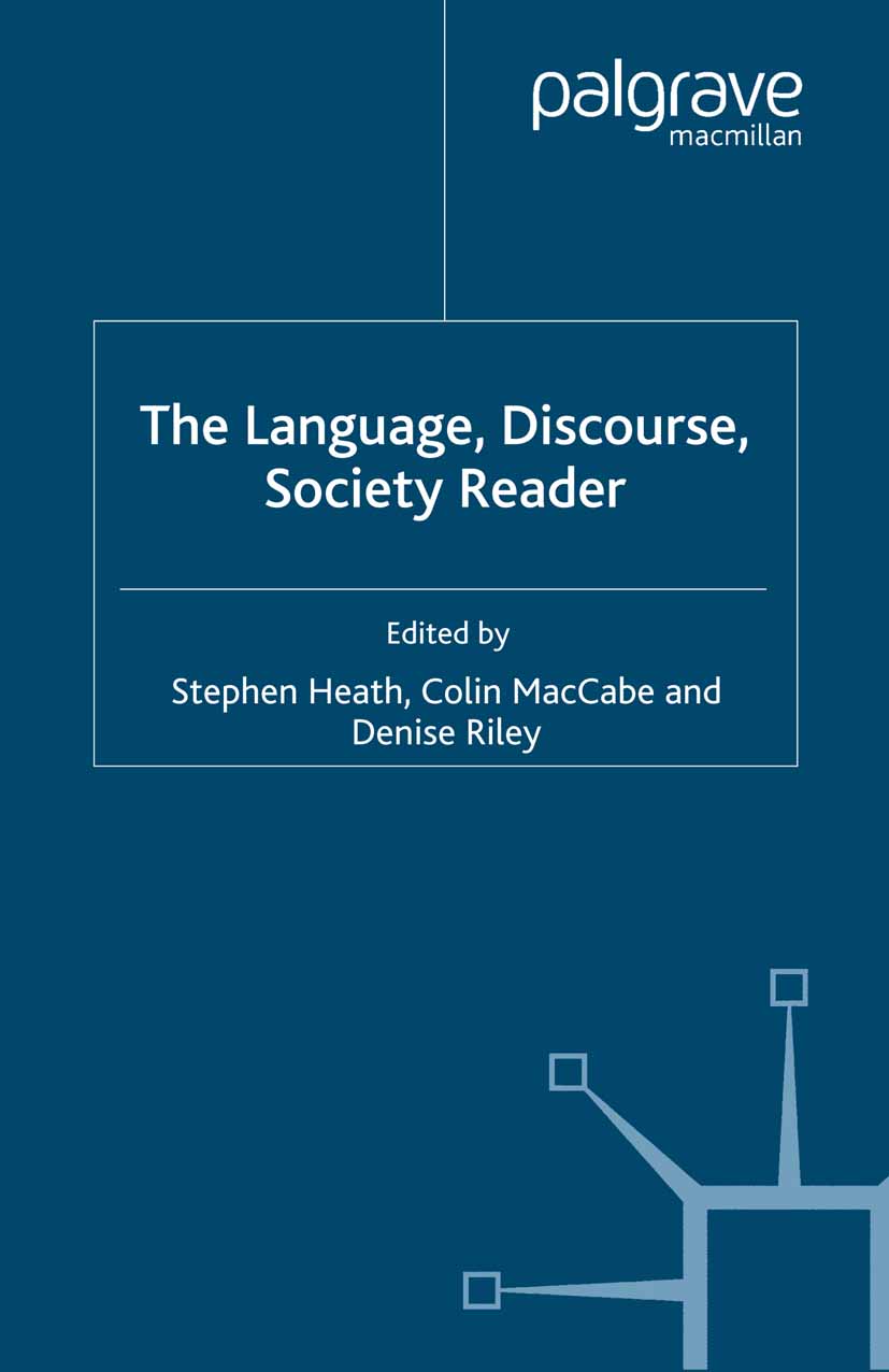 Book The Language, Discourse, Society Reader free
