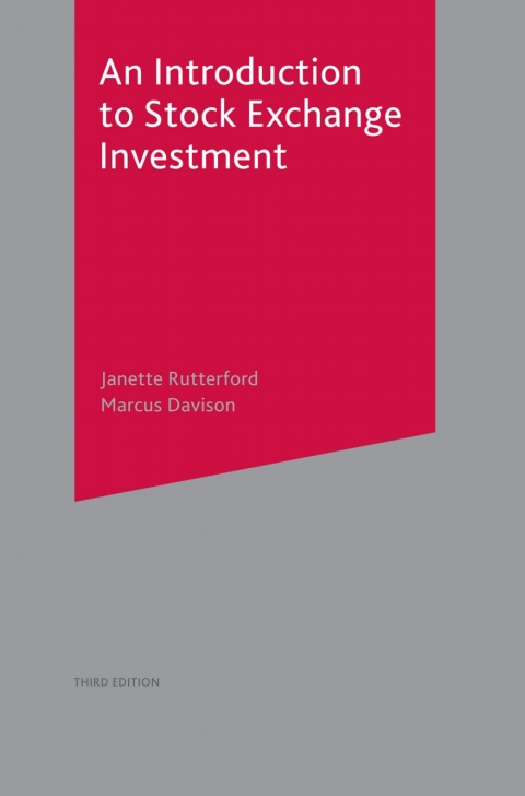 Book An Introduction to Stock Exchange Investment free